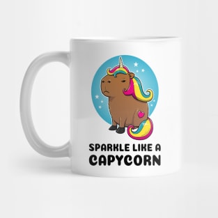 Sparkle like a capycorn Capybara Unicorn Mug